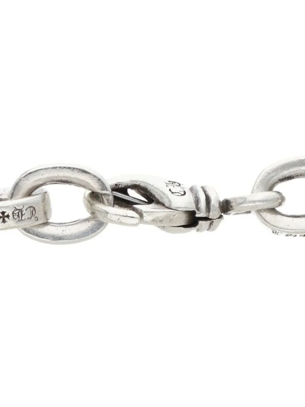 Chrome Hearts Large Paper Chn Chain Silver Bracelet